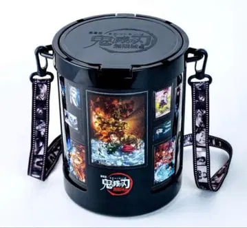 [미사용 새상품] 귀멸의 칼날 무한성편 메모리얼 팝콘 박스 버킷