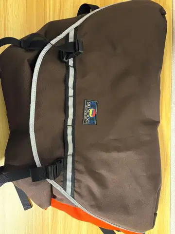 Sun Dog 숄더백 브라운/오렌지