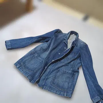 UNIQLO 데님 자켓 인디고