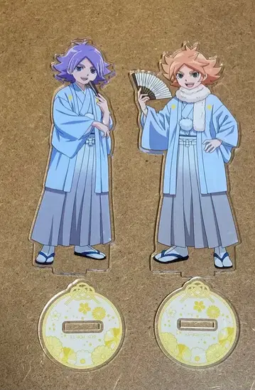 이나즈마 일레븐 하카마 아크릴 스탠드 후부키 세트