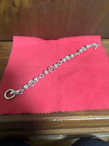 빈티지 실버925 팔찌 멕시코제 볼체인 TAXCO