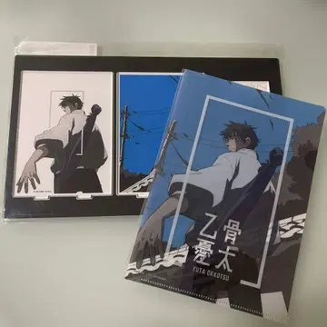 주술회전 옷코츠 유타 아크릴 디오라마 클리어 파일 카페