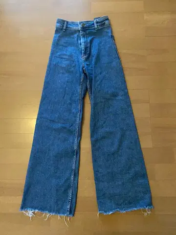 ZARA 더 마린 스트레이트 와이드 레그 데님