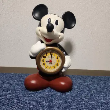 디즈니 미키 알람 시계 빈티지 [작동 확인 완료]