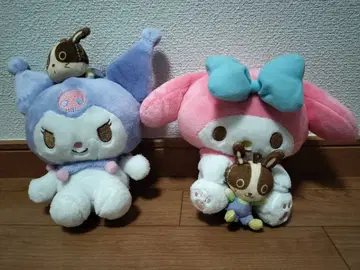 마이멜로디 쿠로미 봉제 인형 세트 우사미