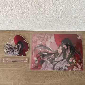 천관사복 화련 아크릴 스탠드 클리어 파일 세트 spoon. 2di