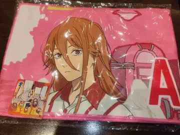 [즉시 발송] 라운드 원 한정판 체인소 맨 머플러 타월 천사의 악마