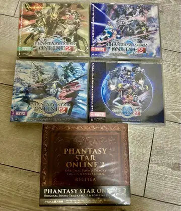 PHANTASY STAR ONLINE 2 사운드 트랙 5매 세트