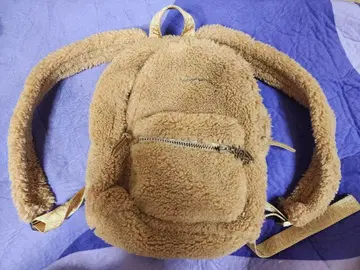 사만사 베가 백팩 복슬복슬 보아 백팩 베이지