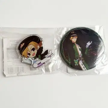 오베이 미 사탄 복권 파이롯트 아크릴 스탠드 캔뱃지