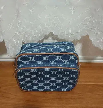 [ 새상품 미사용 ] RODEO 데님 블루 숄더백