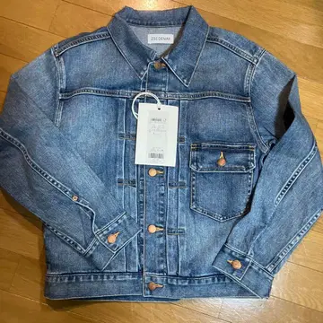 미사용 새상품 231DENIM 라이트 블루 데님 자켓