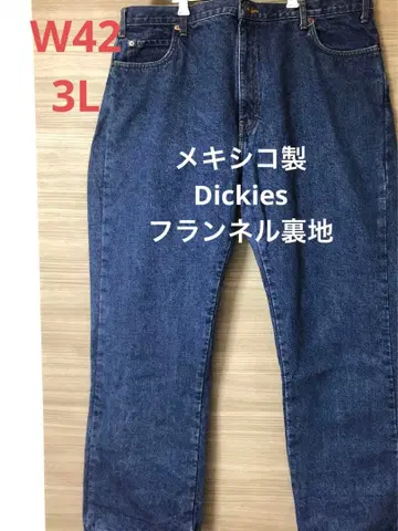 멕시코제 Dickies DD2178NB 릴랙스 핏 플란넬 안감 부착