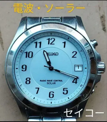 BK49 세이코 전파 솔라 시계 날짜 포함 1