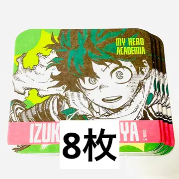 나의 히어로 아카데미아 원화전 아트 코스터 미도리야 이즈쿠 데쿠