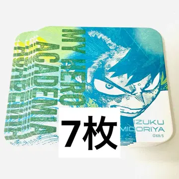 나의 히어로 아카데미아 원화전 아트 코스터 미도리야 이즈쿠 데쿠