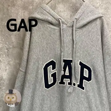 [오버 사이즈] 올드 갭 로고 풀 후드티 구제 의류 빈티지