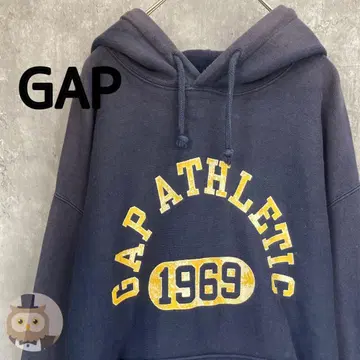 [ 00s ] 올드 갭 로고 풀오버 후드티 구제 의류 레어 빈티지