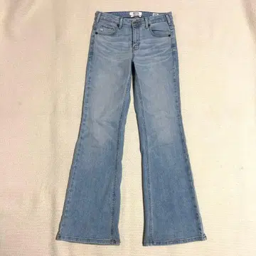 썸씽 플레어 데님 팬츠 스트레치 롱 레그 효과 LISA 에드윈 29