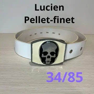 Lucien 펠렛-피네 화이트 벨트 스컬