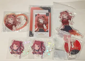 학원 아이돌 마스터 하나미 사키 아크릴 스탠드 굿즈 묶음 판매