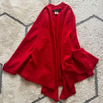 [ 새상품급 ] agnes b 에네스베 울 판초 케이프