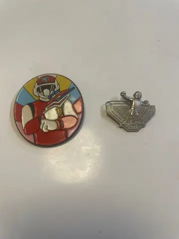 파이브맨 배지 레트로 앤티크