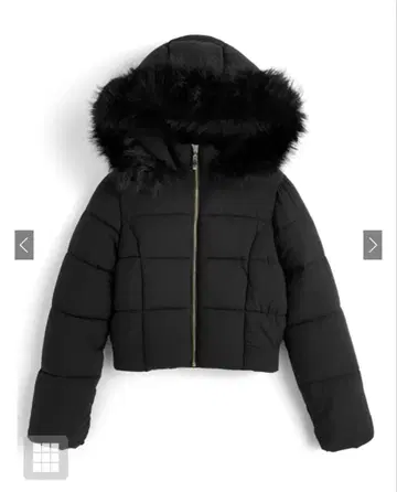 GRL 2Way 후드 부착 퍼 다운 자켓 [ ask143 ]