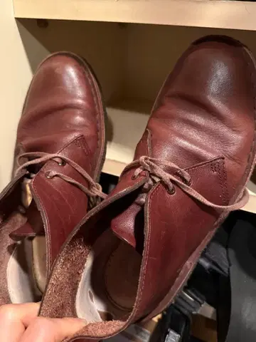 브라운 가죽 처카 부츠