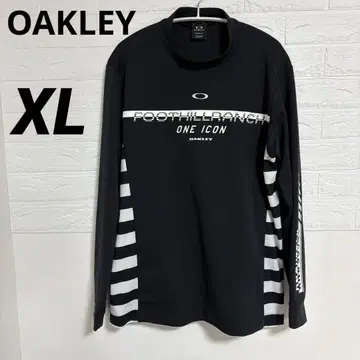 OAKLEY 오클리 골프웨어 긴팔 모크넥 셔츠 XL 블랙
