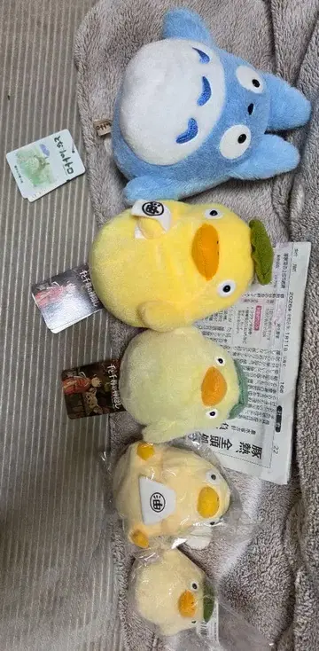 이웃집 토토로, 센과 치히로의 행방불명 봉제 인형 세트