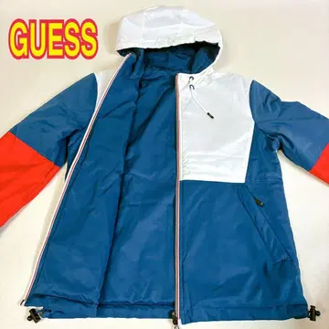 GUESS 게스 윈드 브레이커 나일론 자켓 리버서블