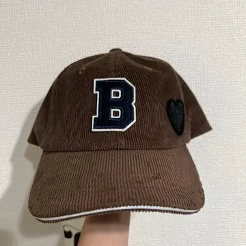 브라운 코듀로이 캡 비비 bibiy.