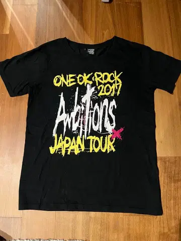 ONE OK ROCK 2017 티셔츠 L 사이즈 원오크