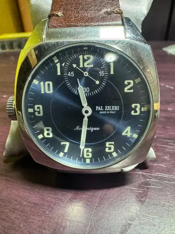 PAL ZILERI 파르지렐리 수동 와인딩 손목시계 파랑 다이얼