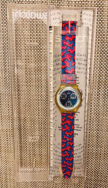 Swatch 손목시계 크로노그래프 와일드 카드 / 90년대 빈티지