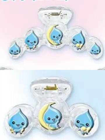 2개 세트 시즈쿠짱 봉봉 드롭 헤어 클립