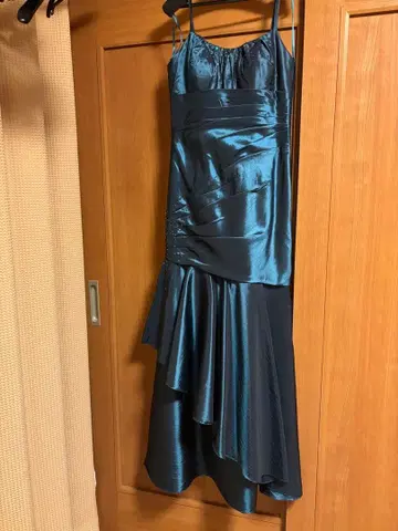 Aimer 새상품급 다크 틸 머메이드 드레스 9호