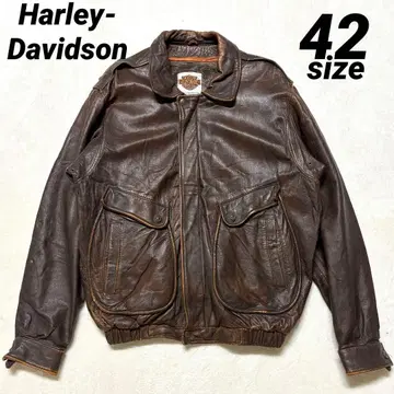 42 할리데이비슨 라이더 자켓 가죽 자켓 라이너 포함