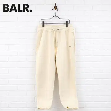 [ 새상품 ] BALR. 스웨트 팬츠 L 화이트 R684