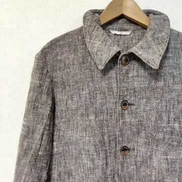 45rpm 코튼 코트 그레이 모장 깔끔한 타입