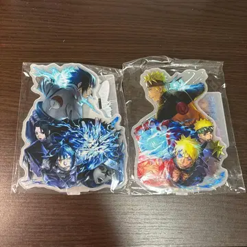 NARUTO 아크릴 스탠드 나루토 사스케 새상품