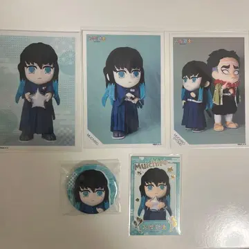 귀멸의 칼날 미니대원 캔뱃지 브로마이드 폴라로이드 토키토 무이치로