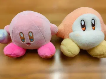 커비와 와돌디 봉제 인형 세트 익명 배송