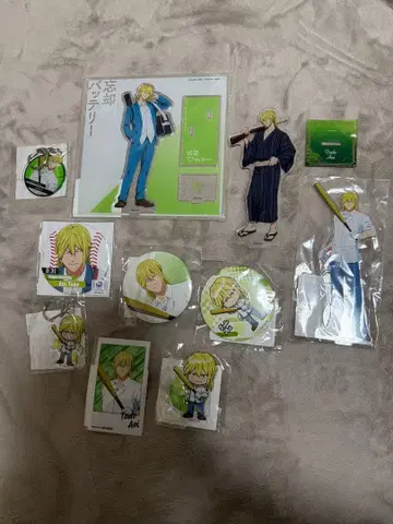 망각 배터리 토도 아오이 아크릴 스탠드 캔뱃지 아크릴 키링