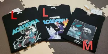 My Hero Academia T셔츠 3개 세트