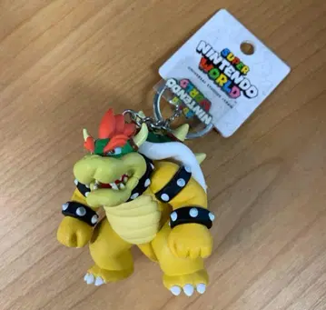 USJ 유니버셜 슈퍼 닌텐도 월드 한정판 쿠파 키링 새상품