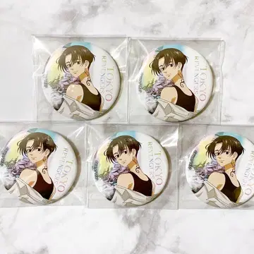 도쿄 리벤저스 동리베 풀컬러 캔뱃지 사노 만지로 흑발 필리핀