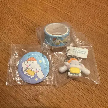 시나모롤 쿠라스시 콜라보 3종 세트 시나몬