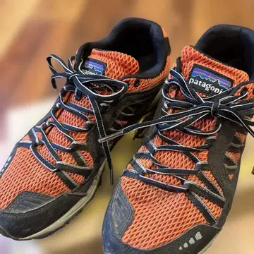 patagonia 아웃도어 신발 오렌지/블랙